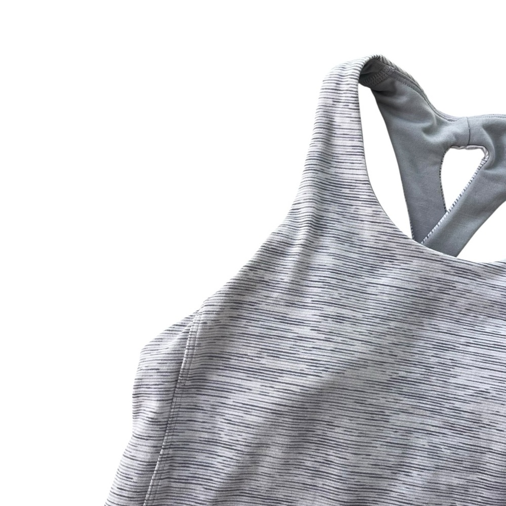 Lululemon Women’s 6 Wee Are From Space Nimbus Battleship Sweat Reps 2 in 1 Tank - Picture 12 of 14